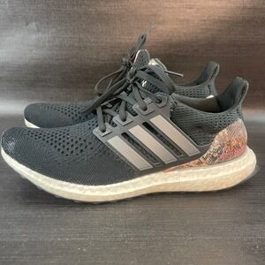 Adidas Ultraboost 1.0 Womens‎ size 8.5 Black Snake Print Running Athletic Shoes